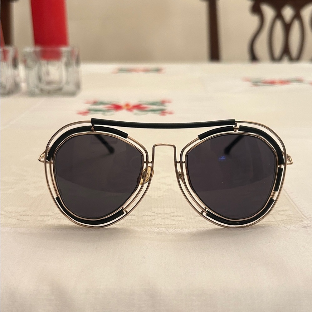Raf Simons x Linda Farrow Pipe Sunglasses